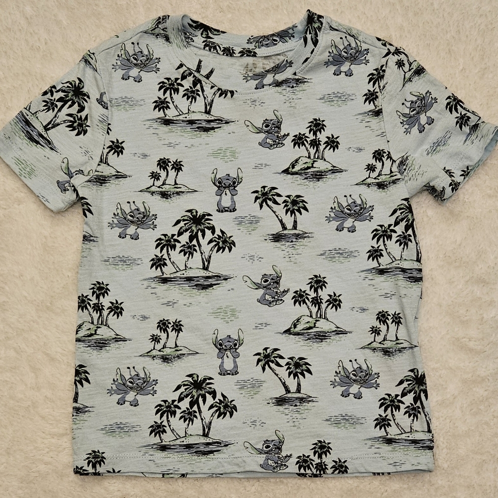 Disney Stitch Island Kids T Shirt